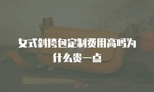 女式斜挎包定制费用高吗为什么贵一点