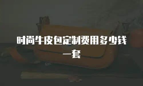 时尚牛皮包定制费用多少钱一套