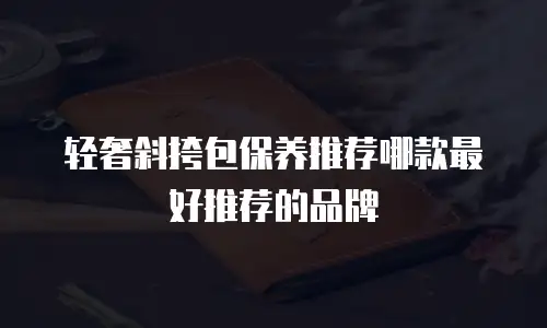 轻奢斜挎包保养推荐哪款最好推荐的品牌