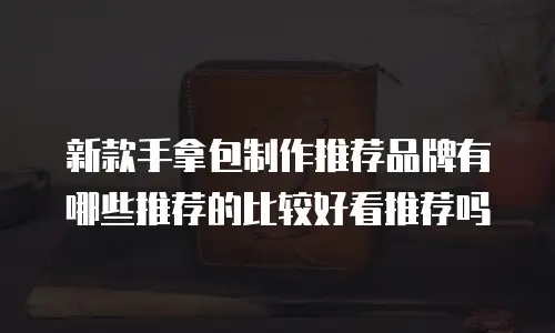 新款手拿包制作推荐品牌有哪些推荐的比较好看推荐吗