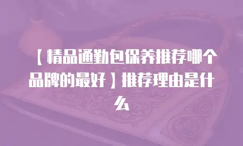 【精品通勤包保养推荐哪个品牌的最好】推荐理由是什么