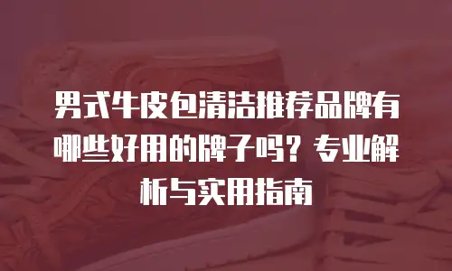男式牛皮包清洁推荐品牌有哪些好用的牌子吗？专业解析与实用指南