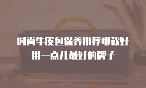 时尚牛皮包保养推荐哪款好用一点儿最好的牌子