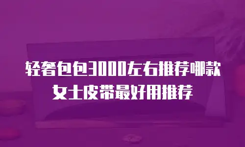 轻奢包包3000左右推荐哪款女士皮带最好用推荐
