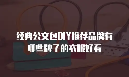 经典公文包DIY推荐品牌有哪些牌子的衣服好看
