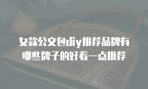 女款公文包diy推荐品牌有哪些牌子的好看一点推荐