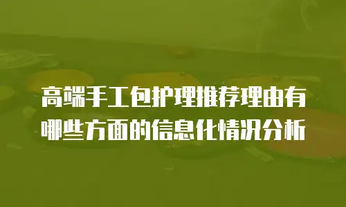 高端手工包护理推荐理由有哪些方面的信息化情况分析