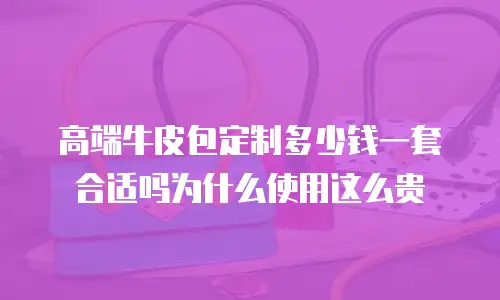 高端牛皮包定制多少钱一套合适吗为什么使用这么贵