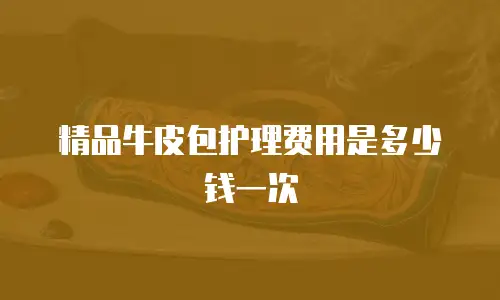 精品牛皮包护理费用是多少钱一次