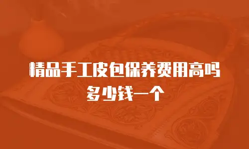 精品手工皮包保养费用高吗多少钱一个