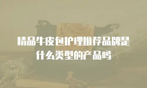 精品牛皮包护理推荐品牌是什么类型的产品吗