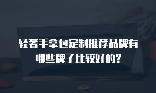 轻奢手拿包定制推荐品牌有哪些牌子比较好的？