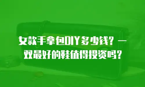 女款手拿包DIY多少钱？一双最好的鞋值得投资吗？