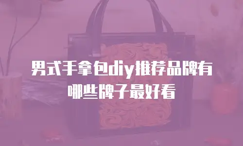 男式手拿包diy推荐品牌有哪些牌子最好看