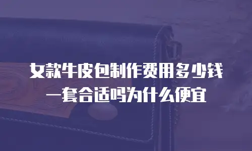 女款牛皮包制作费用多少钱一套合适吗为什么便宜