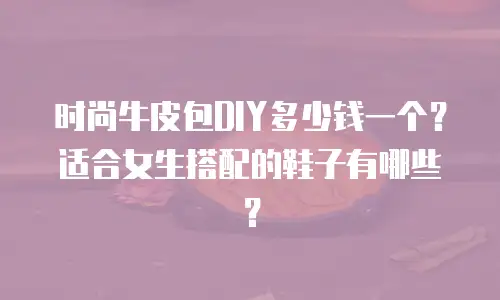 时尚牛皮包DIY多少钱一个？适合女生搭配的鞋子有哪些？