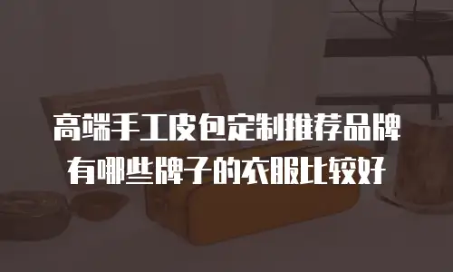 高端手工皮包定制推荐品牌有哪些牌子的衣服比较好