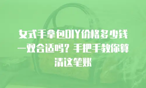 女式手拿包DIY价格多少钱一双合适吗？手把手教你算清这笔账