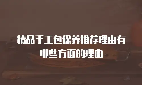 精品手工包保养推荐理由有哪些方面的理由