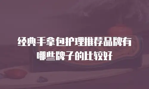 经典手拿包护理推荐品牌有哪些牌子的比较好