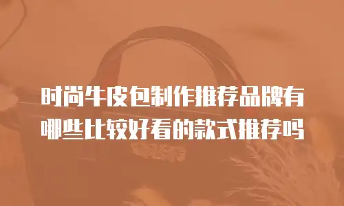 时尚牛皮包制作推荐品牌有哪些比较好看的款式推荐吗