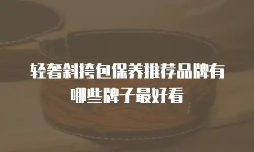 轻奢斜挎包保养推荐品牌有哪些牌子最好看