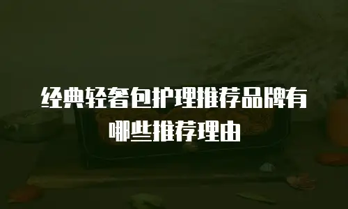 经典轻奢包护理推荐品牌有哪些推荐理由