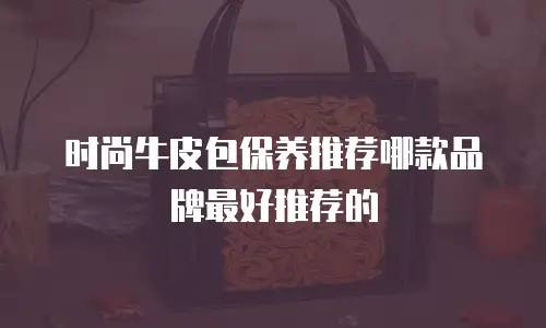 时尚牛皮包保养推荐哪款品牌最好推荐的