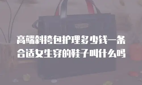 高端斜挎包护理多少钱一条合适女生穿的鞋子叫什么吗