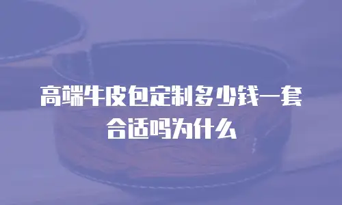高端牛皮包定制多少钱一套合适吗为什么