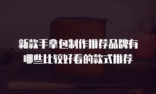 新款手拿包制作推荐品牌有哪些比较好看的款式推荐