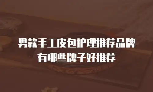 男款手工皮包护理推荐品牌有哪些牌子好推荐
