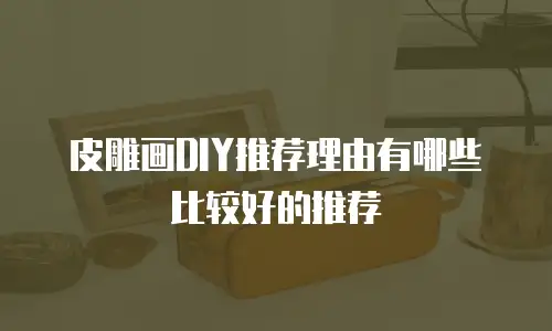皮雕画DIY推荐理由有哪些比较好的推荐