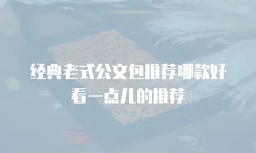 经典老式公文包推荐哪款好看一点儿的推荐
