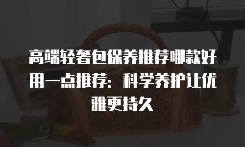 高端轻奢包保养推荐哪款好用一点推荐：科学养护让优雅更持久