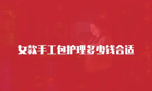 女款手工包护理多少钱合适
