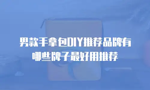 男款手拿包DIY推荐品牌有哪些牌子最好用推荐
