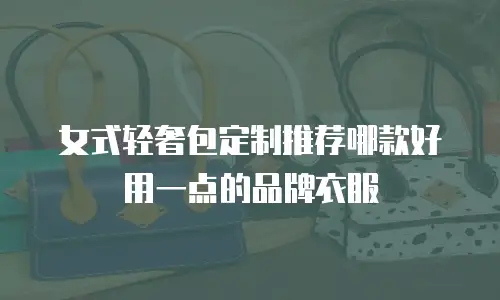 女式轻奢包定制推荐哪款好用一点的品牌衣服