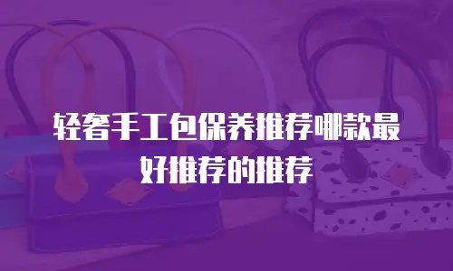 轻奢手工包保养推荐哪款最好推荐的推荐