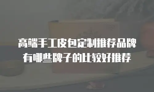 高端手工皮包定制推荐品牌有哪些牌子的比较好推荐