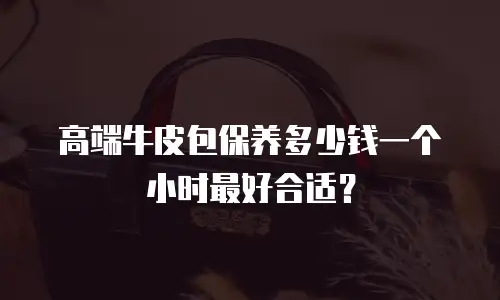 高端牛皮包保养多少钱一个小时最好合适？