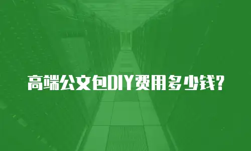 高端公文包DIY费用多少钱？