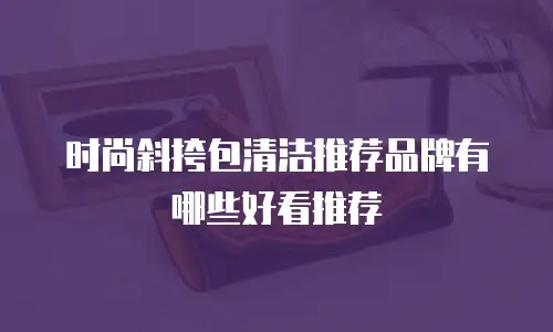 时尚斜挎包清洁推荐品牌有哪些好看推荐