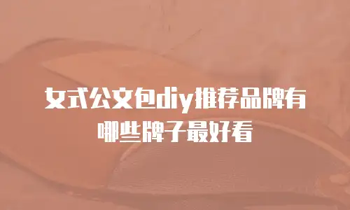 女式公文包diy推荐品牌有哪些牌子最好看