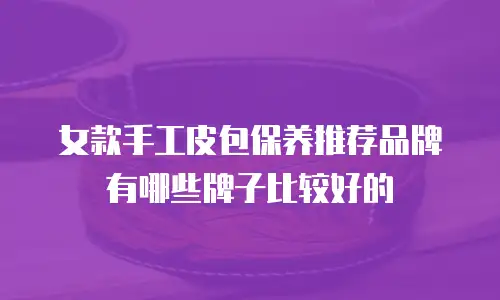 女款手工皮包保养推荐品牌有哪些牌子比较好的