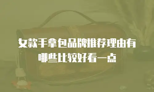 女款手拿包品牌推荐理由有哪些比较好看一点