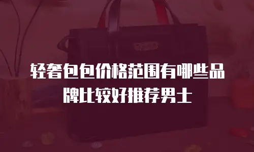 轻奢包包价格范围有哪些品牌比较好推荐男士