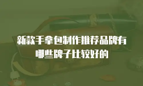 新款手拿包制作推荐品牌有哪些牌子比较好的