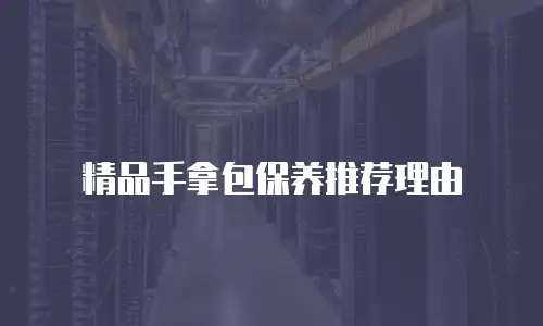 精品手拿包保养推荐理由