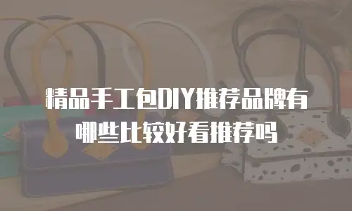 精品手工包DIY推荐品牌有哪些比较好看推荐吗